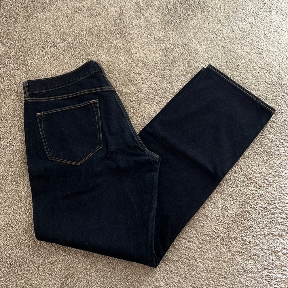 Banana Republic blue jeans